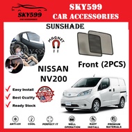(Magnetic)Nissan NV200 Epic Sunshade [2PCS]