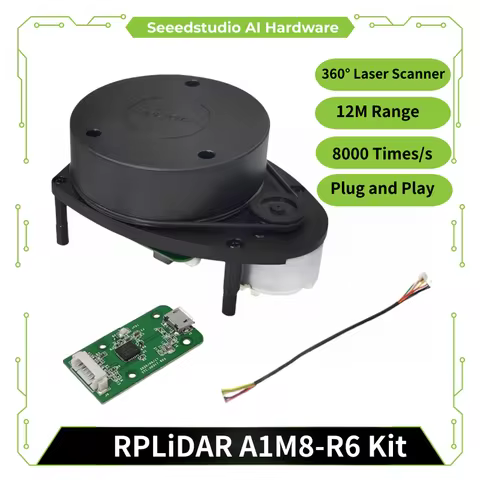 SLAMTEC RPLIDAR A1M8 360 Degree LIDAR Sensor Scanner 12 Meters 2D Scanning Radius Obstacle Avoidance