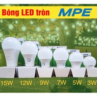 Led bulb 3W, 5W, 7W, 9W, 12W, 15W MPE E27 led bulb