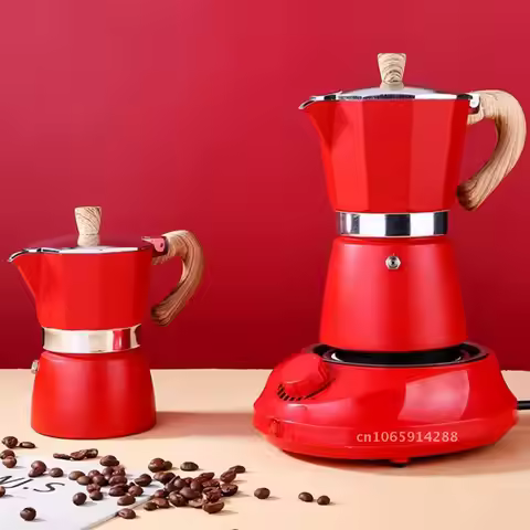 Coffee Moka Maker Italian Moka Espresso Percolator Percolator Pot Cafe Turkish Maker Stainless Coffe