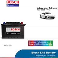 Bosch ST Hightec EFB LN3 / DIN70 Battery for Volkswagen Scirocco (12-month warranty)