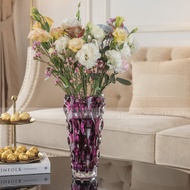 Lọ hoa pha lê Samba tím 30cm Bohemia Treasury