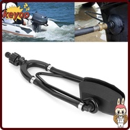 KEYOOL Boat Outboard Motor Cleaner, Round Rectangular Dual Feed Boat Outboard Motor Water Flusher,  