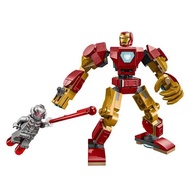 [Genuine Guarantee] LEGO LEGO Building Blocks Superhero 76307 Iron Man Mecha War Ultron Toys AHUL