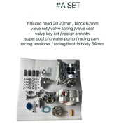 combo set  y16 / nvx155  superhead cnc 20.23 22.25mm  ceramic block forged piston 62mm 63m65swipoh 1