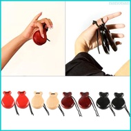 Nan 2 Pcs Spanish Castanets with String Traditional Flamenco Castanets Easy to Play