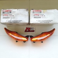 RR lens mika sein sen sign riting reting depan kanan kiri original yamaha vega zr kuning 5D9 RR MOTO