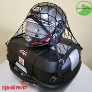 Button accessories & mesh attached to GIVI B45NM case - Genuine