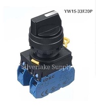 สวิตซ์-ลูกศร Selector Switches spring return YW1S-33E20P 3จังหวะ 2NO IDEC