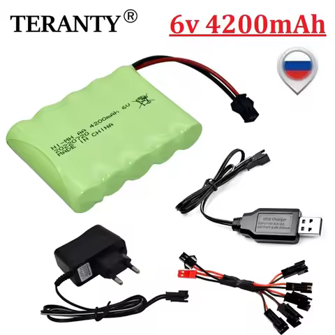 6v 4200mAh Nimh AA Battery For Rc toys Cars Tanks Robots Gun Upgraded 3000mah Batteries Pack For Rc 