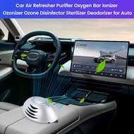Car Air Refresher Purifier Oxygen Bar Ionizer Ozonizer Disinfector Sterilizer Deodorizer for Auto