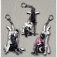 3" Ivan, Till And Hyuna Clear Acrylic Keychain ALNST Charm