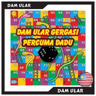 DAM ULAR GERGASI | 6x6, 7x7, 8x8 KAKI |