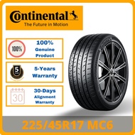 225/45R17 Continental MC6 *Year 2022