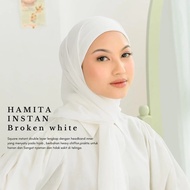BAHIRALABEL INSTANT SQUARE HAMITA BAWAL/ 120x120 cm | INSTANT DOUBLE LAYER/ SQUARE INSTANT PREMIUM S