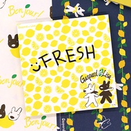 Gaspard et Lisa Art Memo pad 1 pcs  100 sheets / School Office Stationery Notepad (9x9cm)