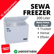 RENTAL (4 - 7 Hari) Freezer Box 200 Liter RSA CF-220 GEA Sharp