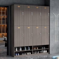 Barber Shop Locker Gym Yoga Shop Beauty Salon Locker Employee Cabinet Hairdressing Shop Wooden with 