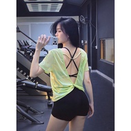MIDORI SPORT - TWISTED BACK TANK SHIRT X8 - Mesh - SUITABLE FOR GYM, AEROBIC