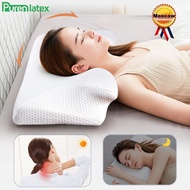 LZD Contour Orthopedic Pillow Memory Foam Cervical 14Cm Pillow Neck Pain Remedial Pillow For Side Ba