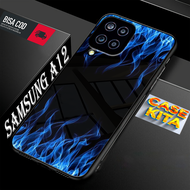 Case Samsung A12 casing Samsung A12 - Case Motif Fire ( CASE KITA )- Pelindung Mika Hardcase Softcas