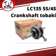 CRANKSHAFT TOBAKI LC135 5S 55C/LC135 4S/ TOBAKI STANDARD