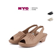 NYC Kasut Perempuan Daisy Sandal Bertumit Tali Slingback -N72411-KT01SV