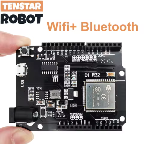 ESP32 For Wemos D1 Mini D1 R32 WIFI Wireless Bluetooth Development Board CH340 4M Memory One ESP 32