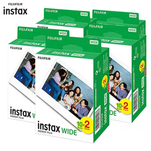 Genuine Fujifilm Fuji Instax instant Wide Film white Edg For Fuji Instant Camera 300/200/210/100/500