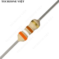 [400 Pieces]- Resistor 390 Ohm 1/4W 5% 4 Color Rings TechZone Vietnamese