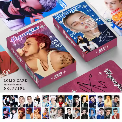 SKZOO Hot Sale 30Pcs STRAYKIDS Double-Sided LOMO Cards Felix Han Ji-sung IN Photo Greeting Card Kpop