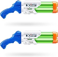 XSHOT Small Dual Stream Water Blaster 2 Pack by ZURU Dual Play Water Toy, Dual Stream Blaster, Water