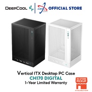 DEEPCOOL CH170 DIGITAL ITX DESKTOP PC CASE / CASING - BLACK / WHITE