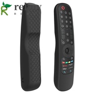 REBUY Remote Control Cover Silicone Smart TV For LG AN-MR21GC For LG MR21GA For LG OLED TV Shockproof Remotes Control Protector