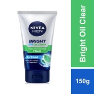 Nivea Men White Oil Clear Ant-Oil Foam 150g
