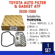 TOYOTA AUTO TRANSMISSION FILTER & GASKET ATF (35330-12050) - VIOS  NCP151/ NSP151 (2016) / ALTIS ZRE