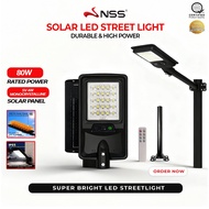 NSS NS CJ Series Solar LED Street Light (80W–500W) | IP65 Waterproof | Monocrystalline Solar Panel