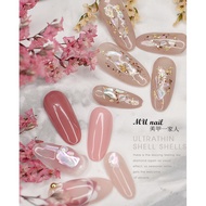 Manicurist Commonly Used [Thin Shell Pieces] Manicure Shells Natural Fragments Stone Symphony Abalon