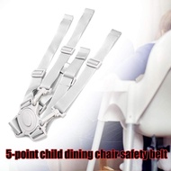 Baby Universal 5 Point Harness High Chair Safe Belt Seat Belts For Stroller Pram Buggy