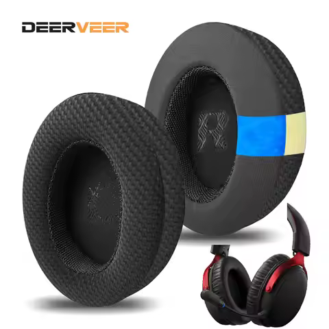 DEERVEER for Mchose V9 Pro Headphones Replacement Earpad Ear Pad Cushions