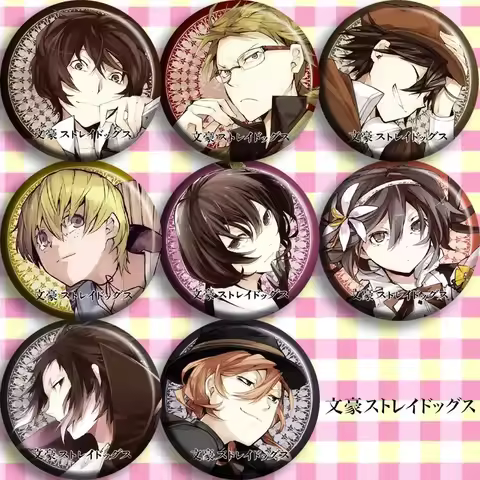 Nakajima Atsushi Dazai Osamu Ryunosuke Akutagawa Manga Costumes Badge Animation Derivatives Cosplay 