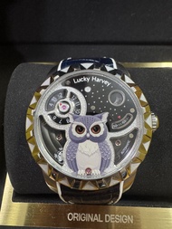 Lucky Harvey Owl  貓頭鷹自動機械錶