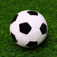 9CM Simulation Soccer Football Plush Stuffed Soft Ball Toy Cute Bag Pendant Basketball Keychain Pres