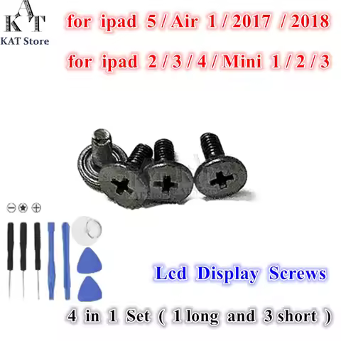 1Set Lcd Display Screws For iPad 2 3 4 5 Air 1 2017 9.7 Inch 2018 Mini 1 2 3 Board Inside Lcd Screen