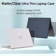 Micro Matte / HD Clear Case Ultra Thin Cover for Surface Laptop Go 1/2/3 Surface Laptop 2/3/4/5 Shoc