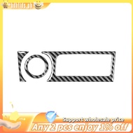 Carbon Fiber Central Control  Switch Button Panel Cover Trim Sticker for  BRZ  86 2016-2020 Accessor
