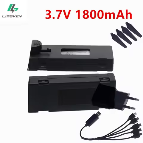 1-10pcs E99 Pro Drone Battery P1 E525 Lithium Rechargeable Batteries 3.7V 1800mah Battery For RC Dro