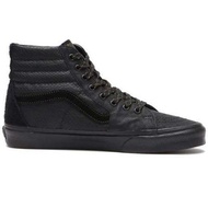 VANS SK8-HI MONO PATCHWORK BLACKOUT SNEAKERS สินค้ามีประกันแท้