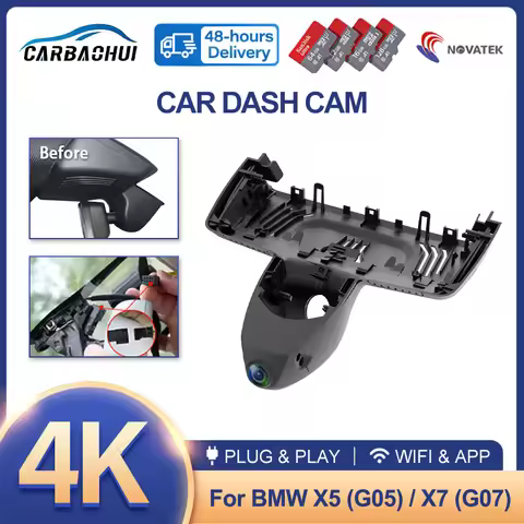 Plug and Play Car DVR 4K HD Video Recorder Dash Cam Camera For BMW X3 G01, X5 G05, X7 G07, 318i 320i