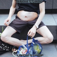 UNDIESSHOP Belt Bag, Creative Funny Funny Pack, Novelty  Belly Travel Waist Bag Men